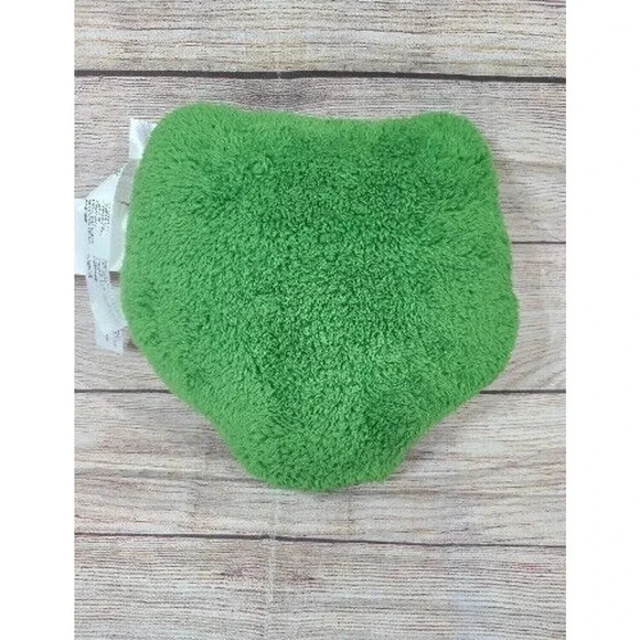 Disney Pixar Toy Story Plush Hamm Pig Face Throw Pillow Pink Green 10" x 4" - Picture 2 of 4